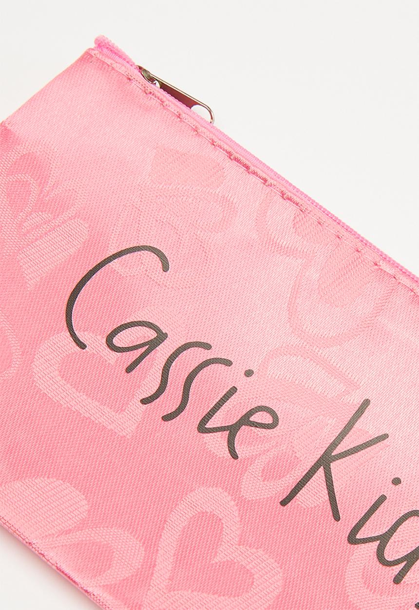 Cassie Kids - Makeup bag with zipper - pink