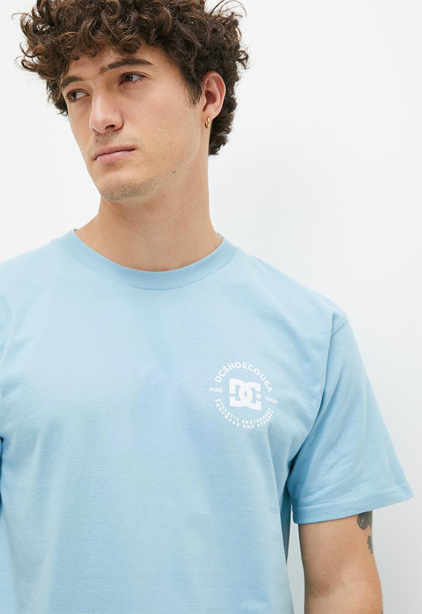 DC - Dc star pilot fb short sleeve - blue
