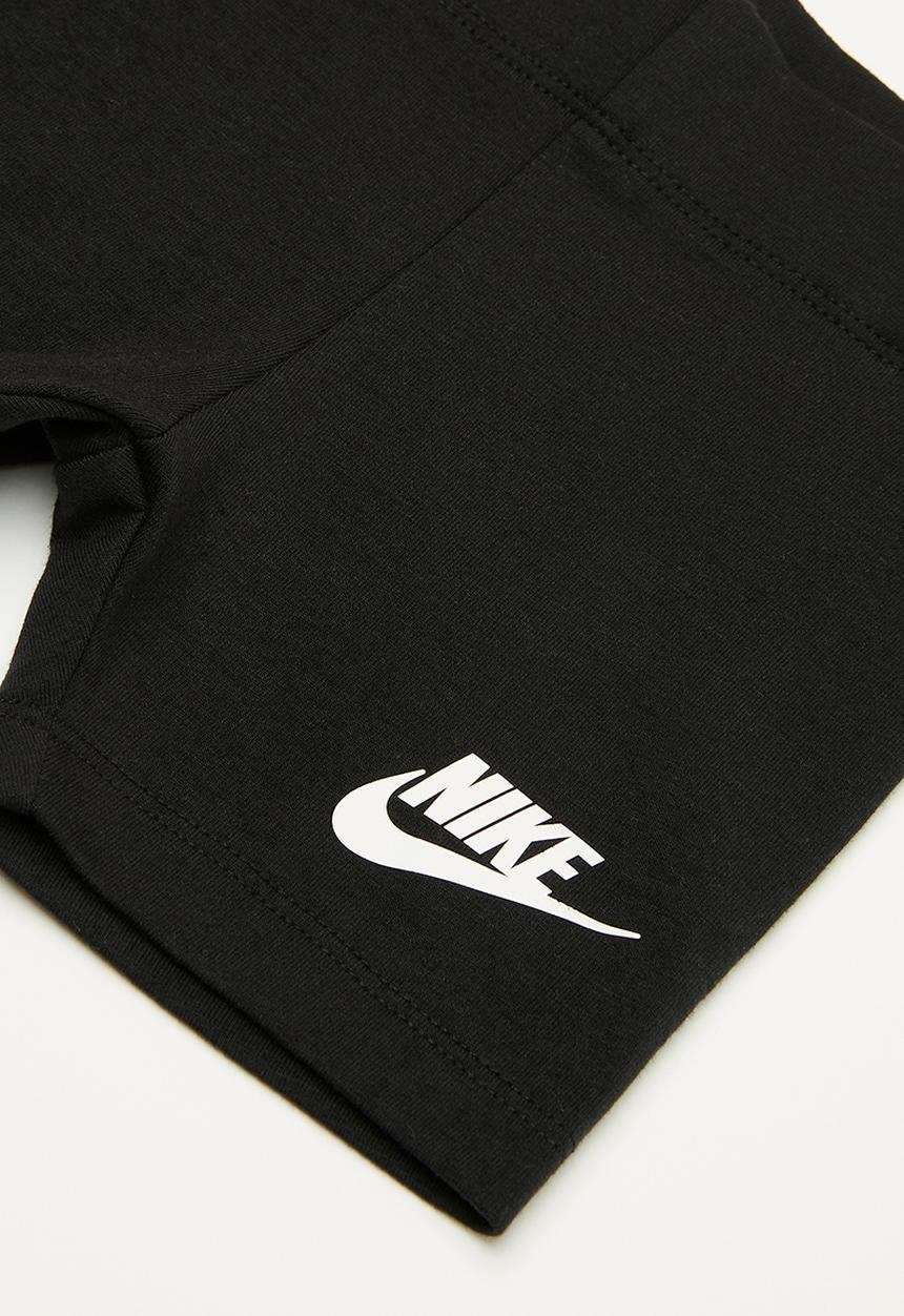 Nike - Nike logo bike shorts - black