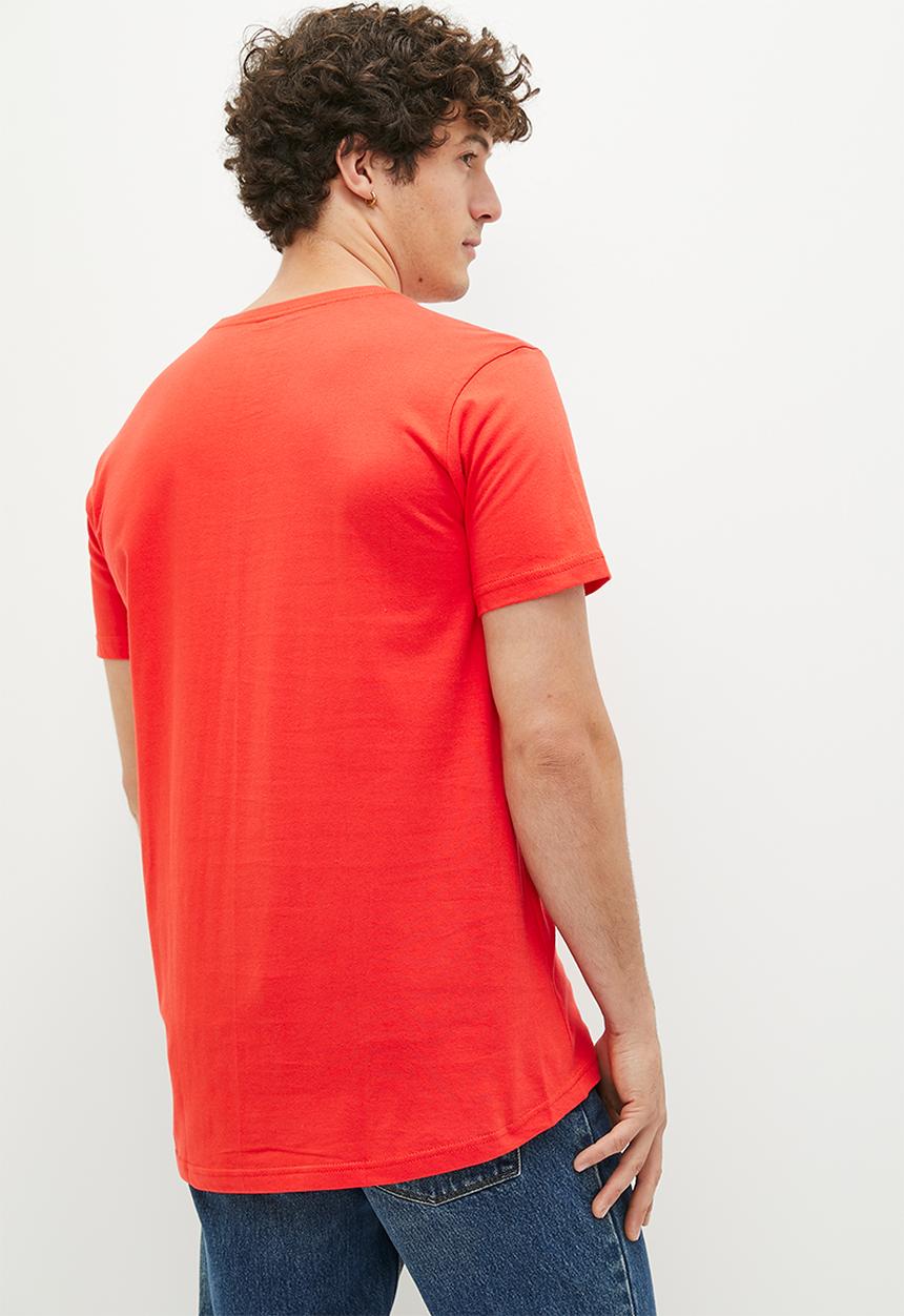 Fox - Axion short sleeve  - red