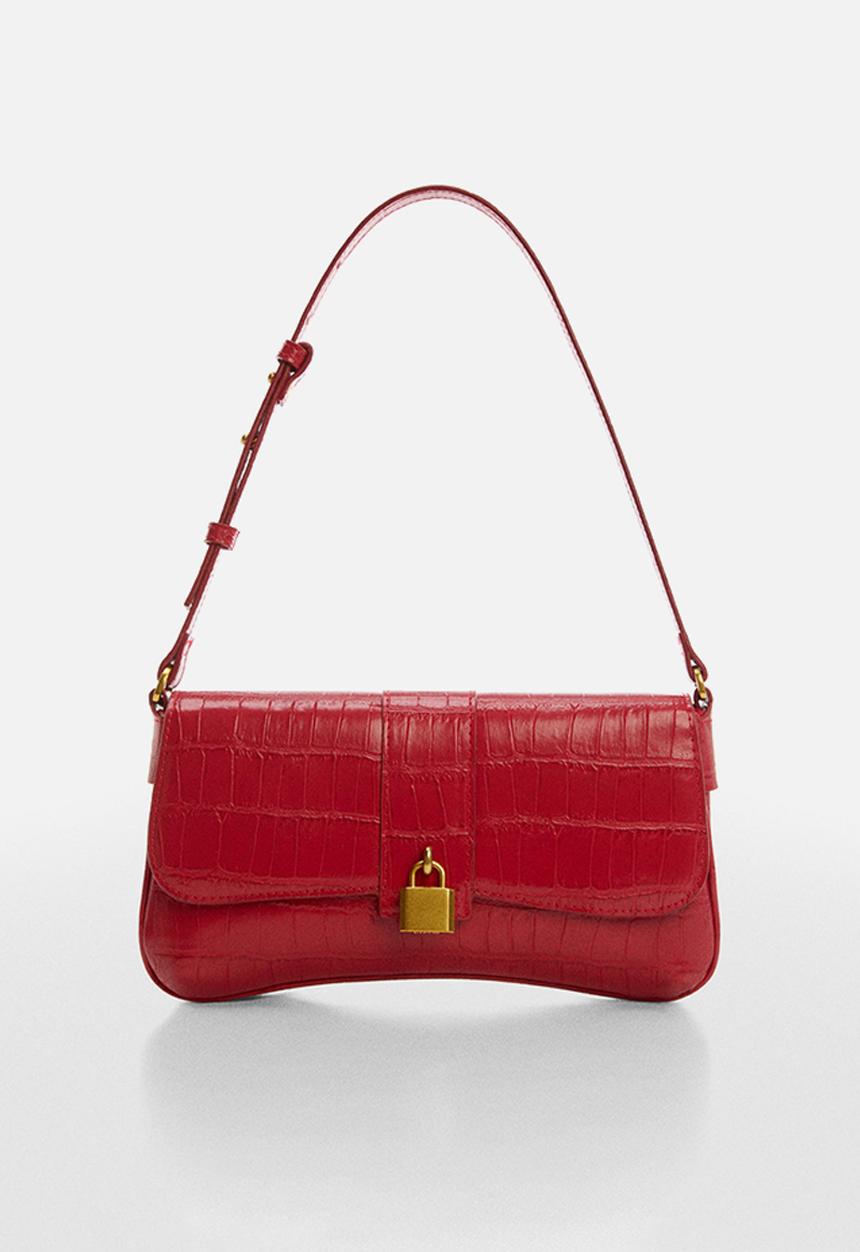 MANGO - Bag victoria - red