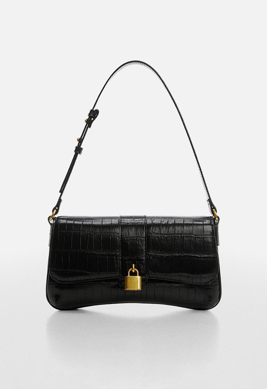 MANGO - Bag victoria - black