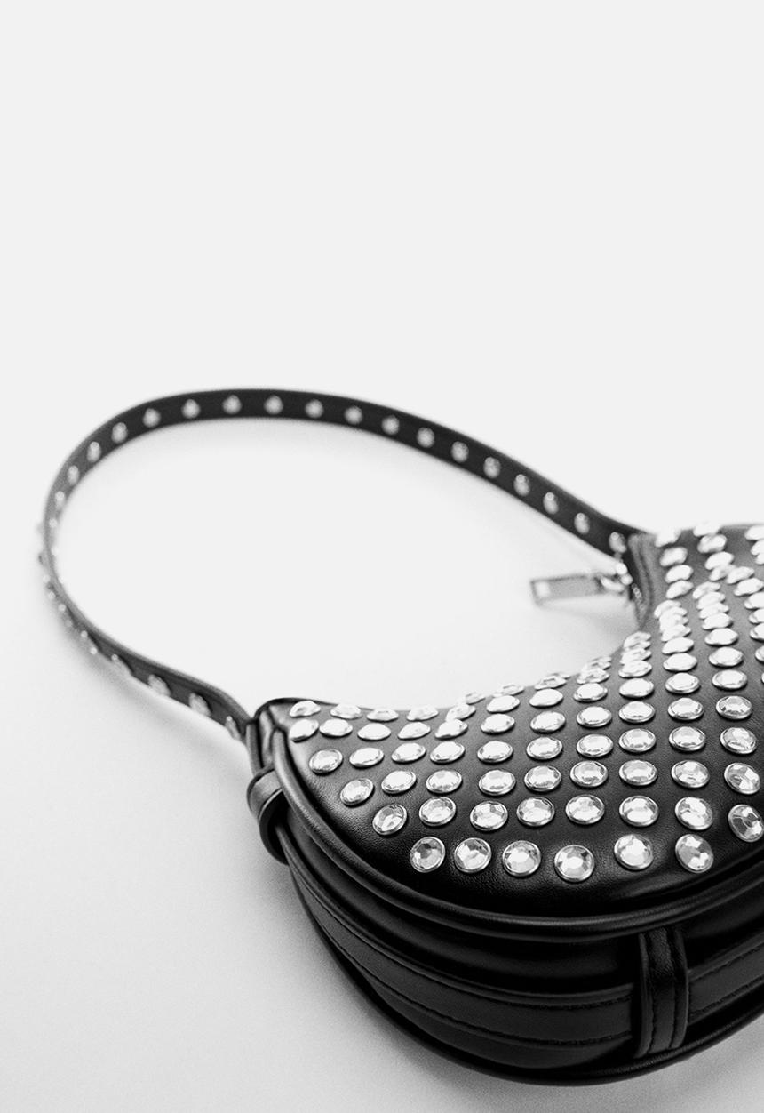 MANGO - Bag toki - black