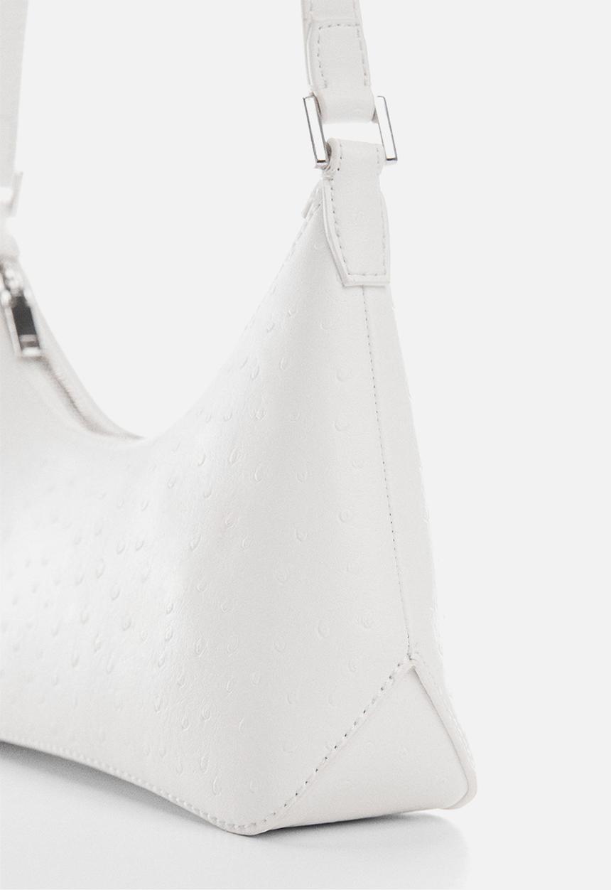 MANGO - Bag alfred - white