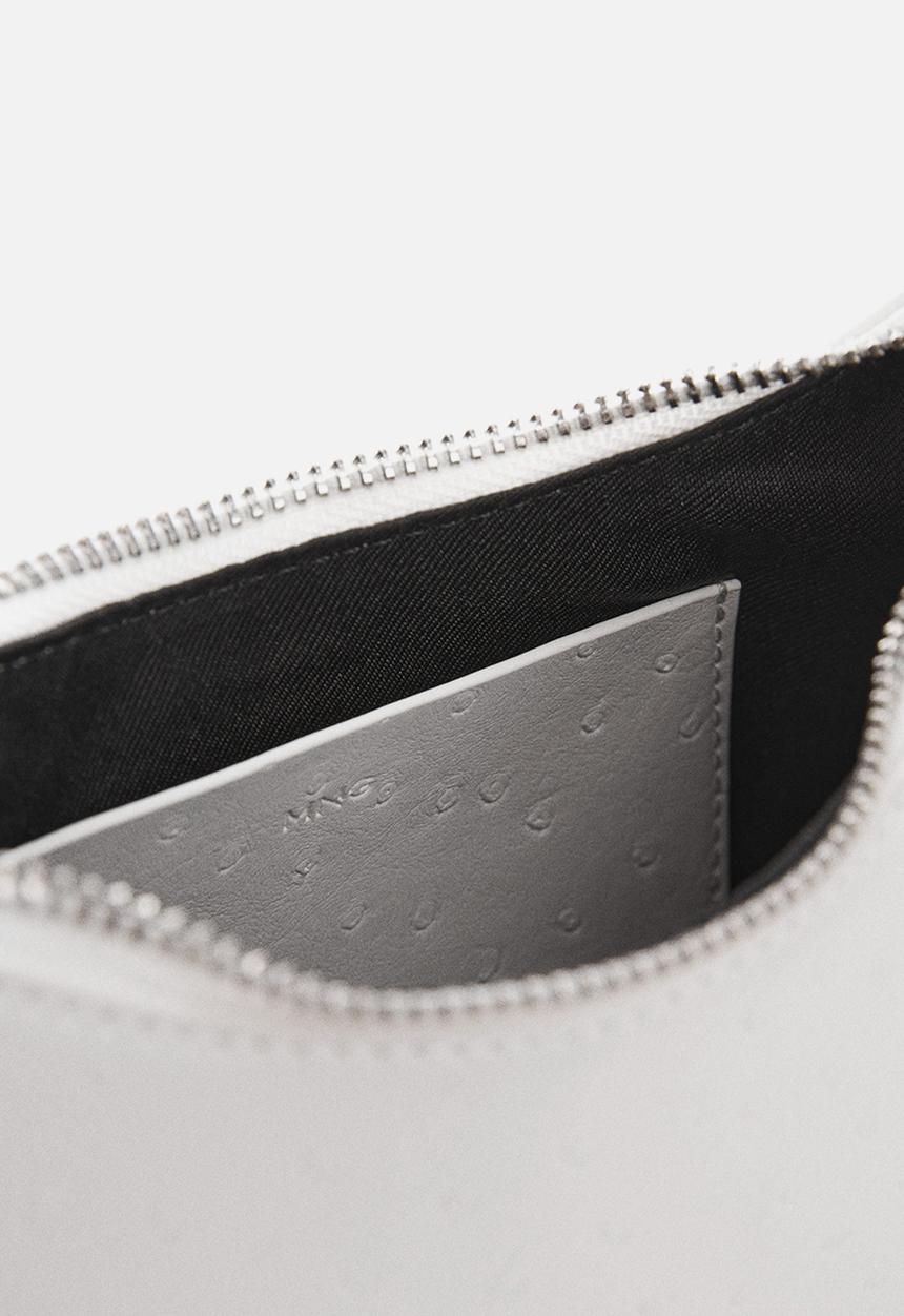 MANGO - Bag alfred - white