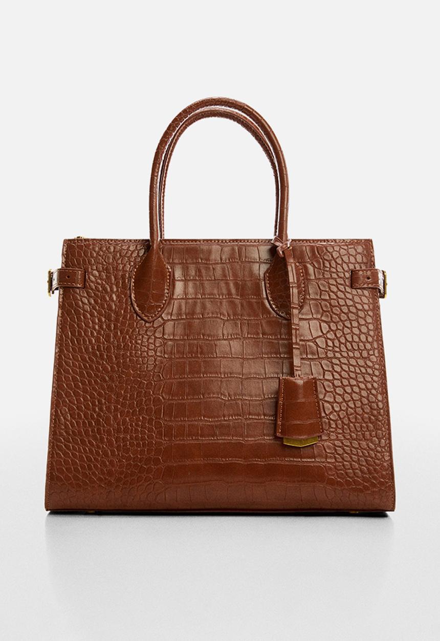 MANGO - Bag jenna - brown