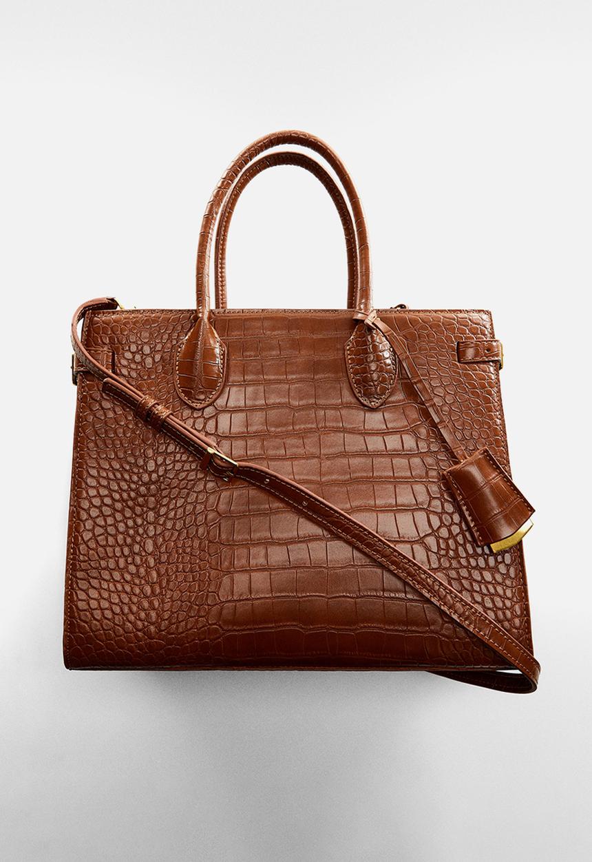 MANGO - Bag jenna - brown
