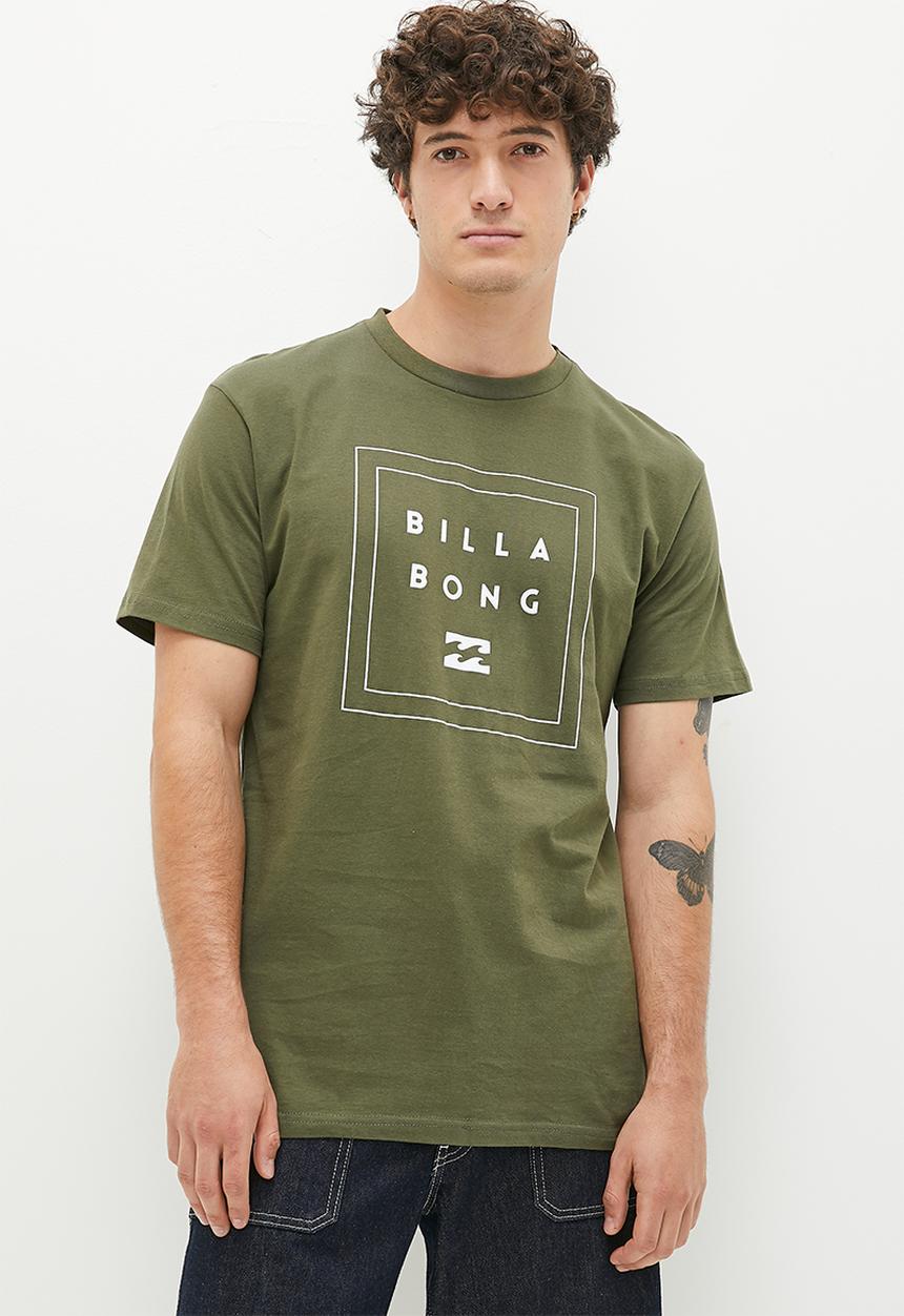 Billabong  - Stacked tide short sleeve tee - green