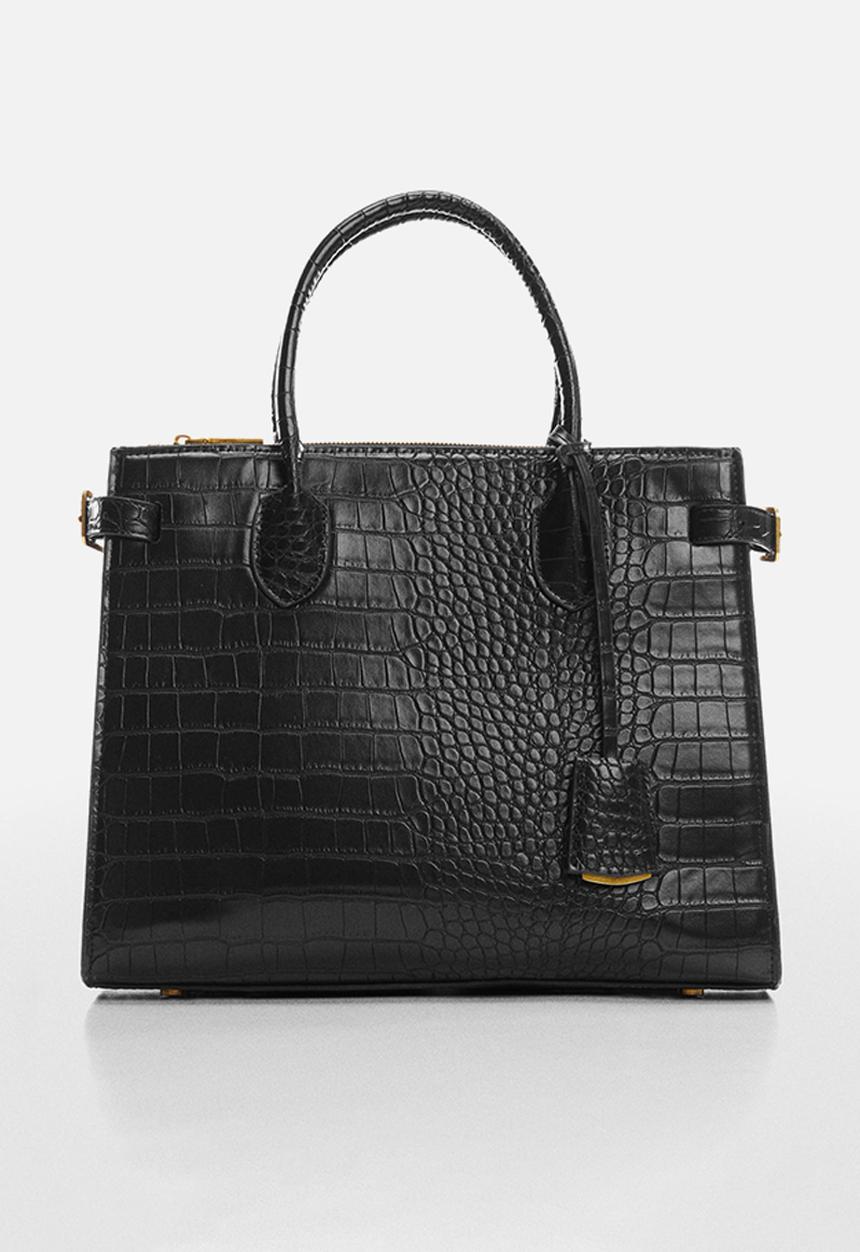 MANGO - Bag jenna - black