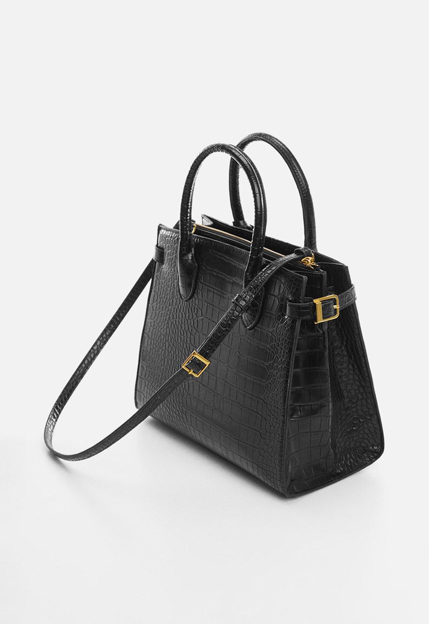 MANGO - Bag jenna - black