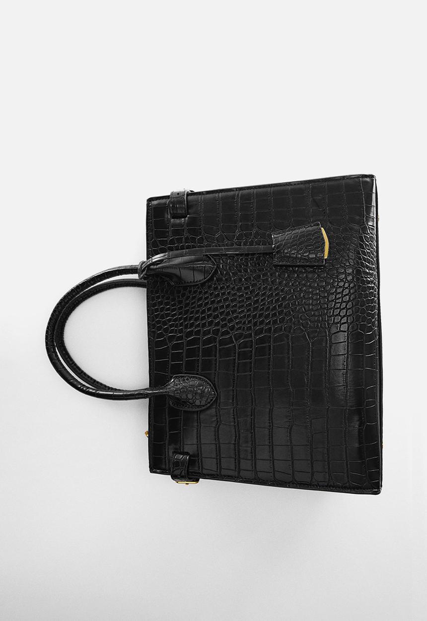 MANGO - Bag jenna - black