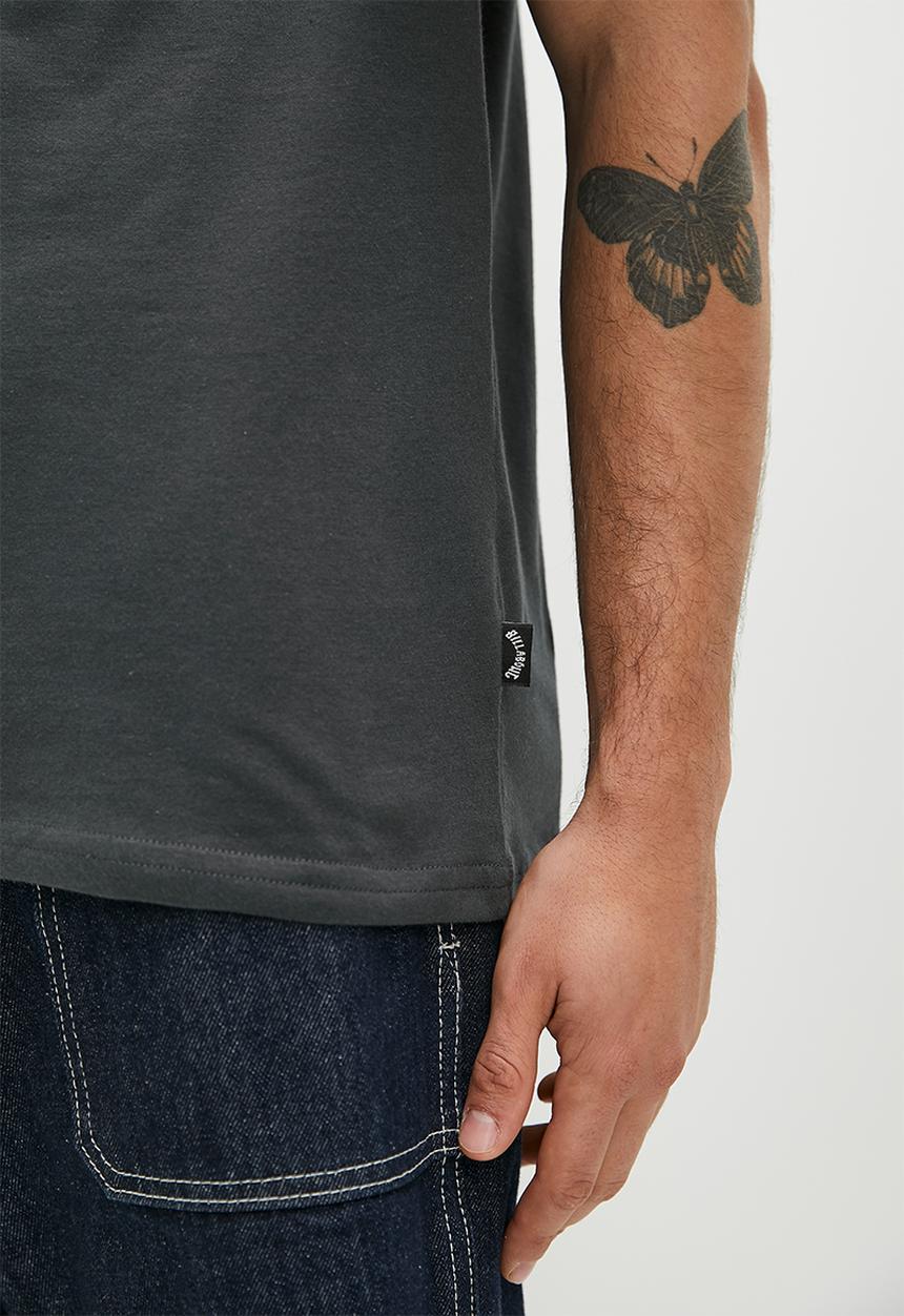Billabong  - Theme arch short sleeve - black