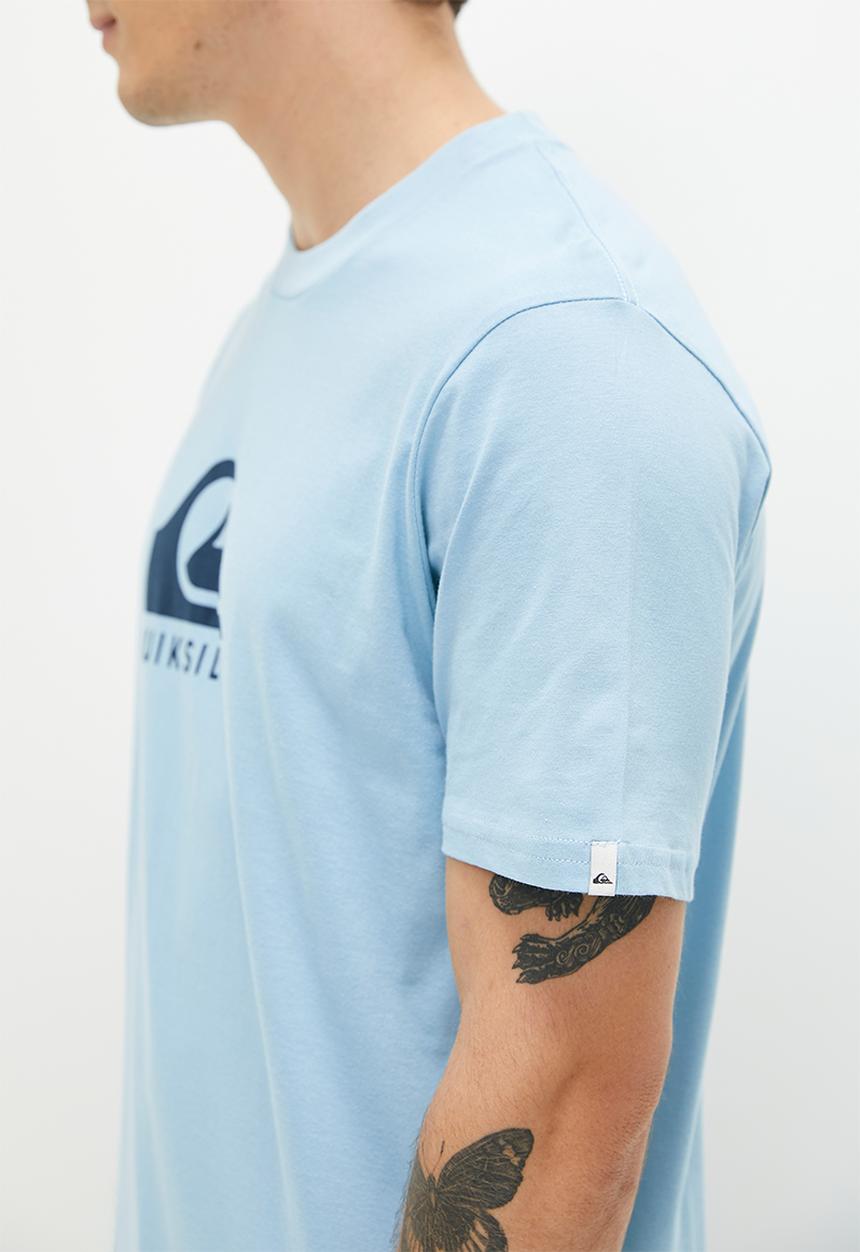 Quiksilver - Corp logo short sleeve - blue