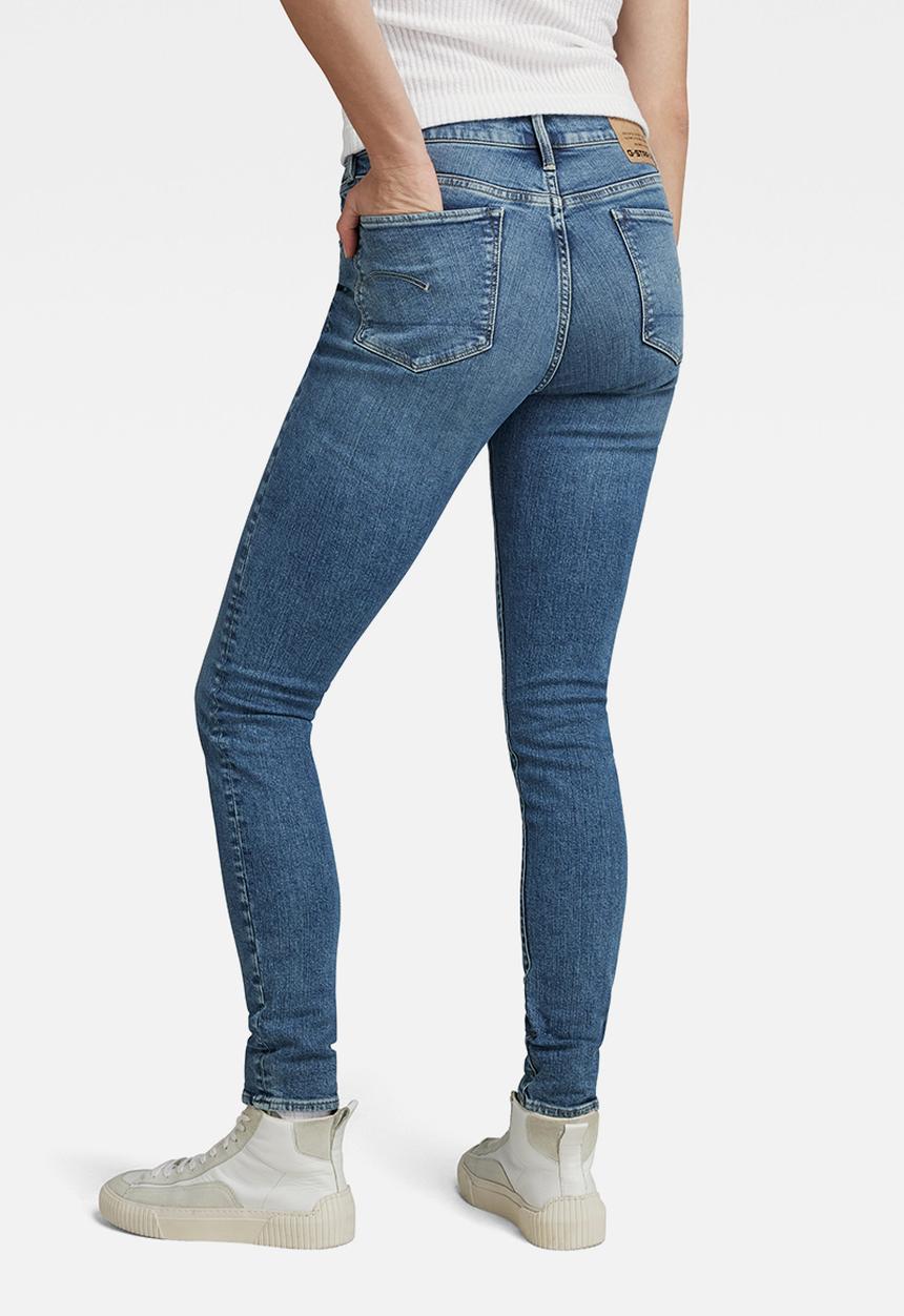 G-STAR - 3301 Skinny wmn - faded miami blue