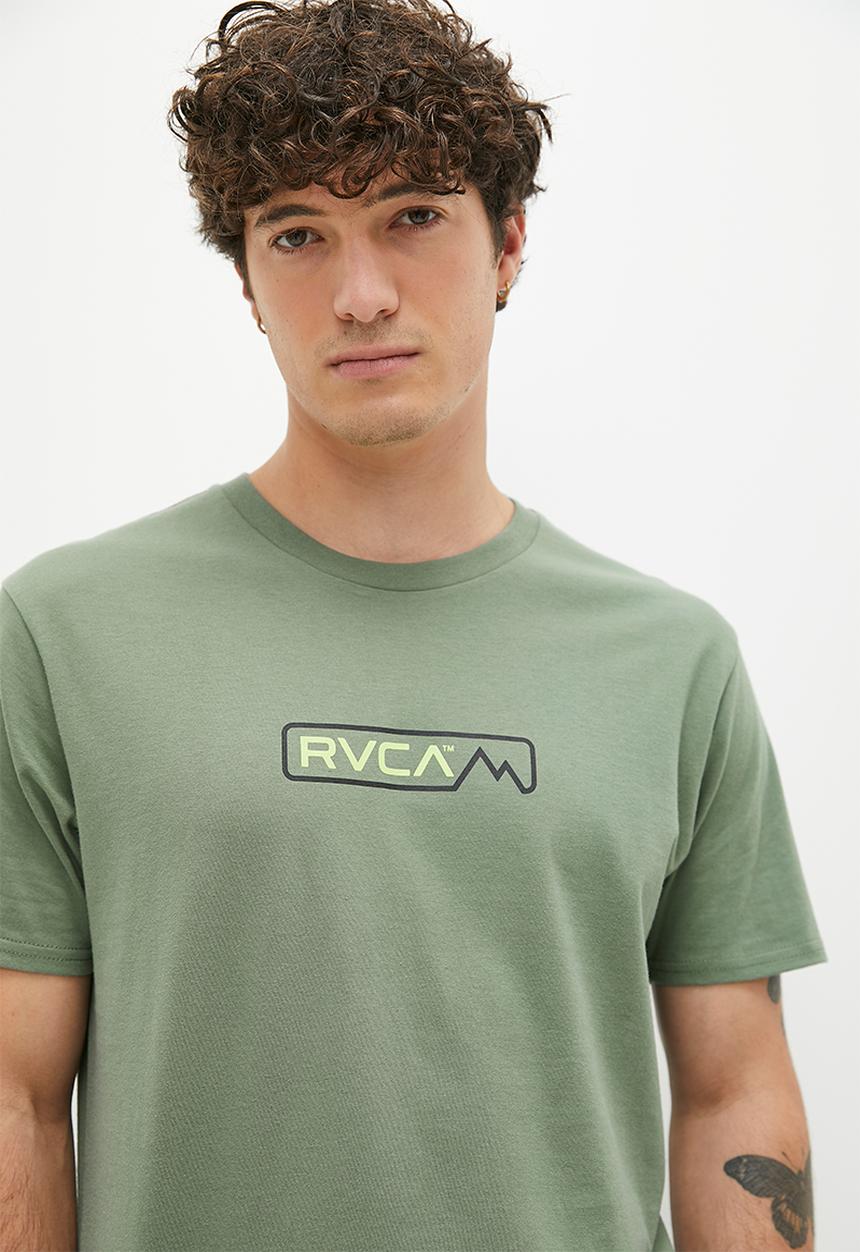 RVCA - Altitude short sleeve - green