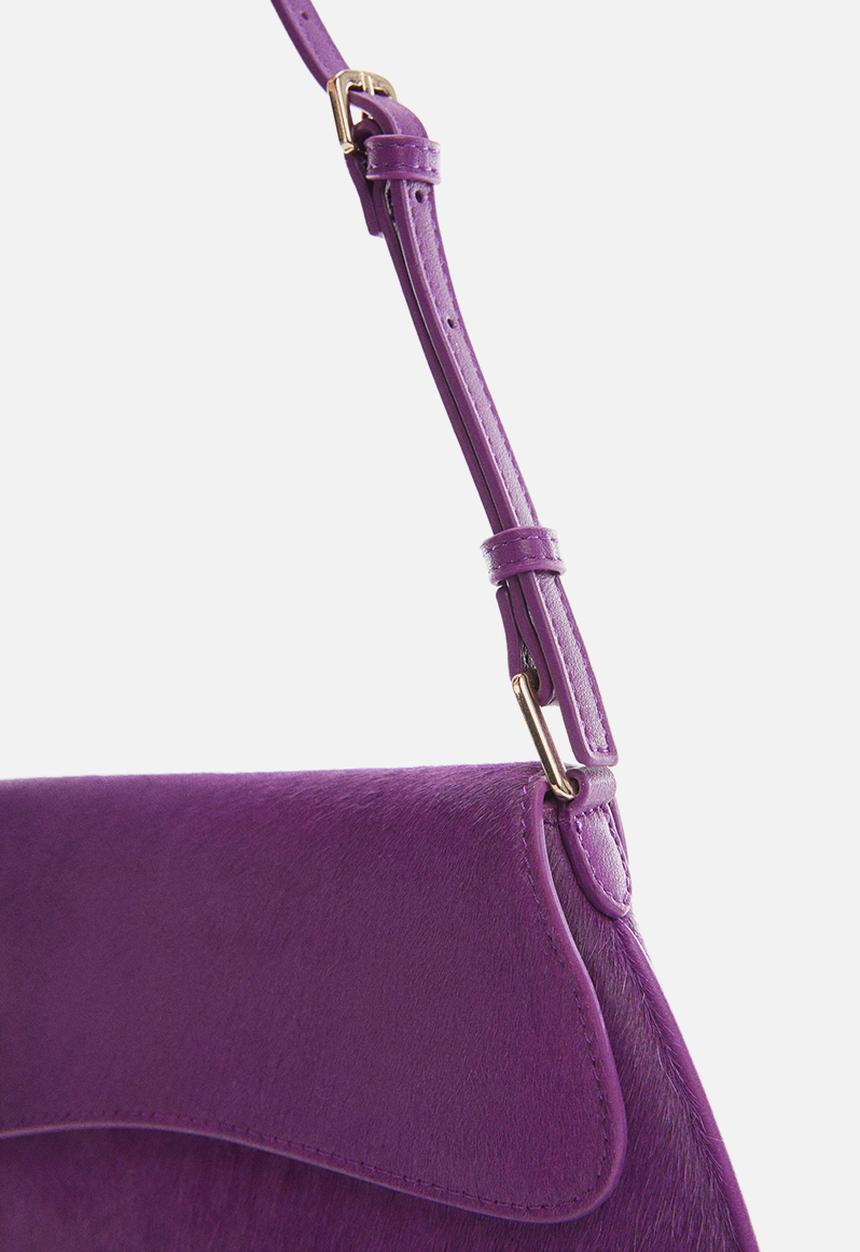 MANGO - Bag wavy-65 - medium purple