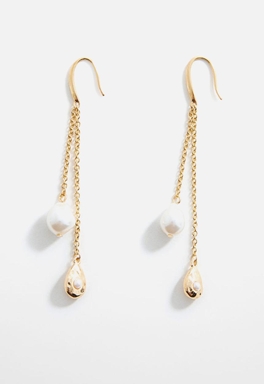 MANGO - Earrings ginebra - gold