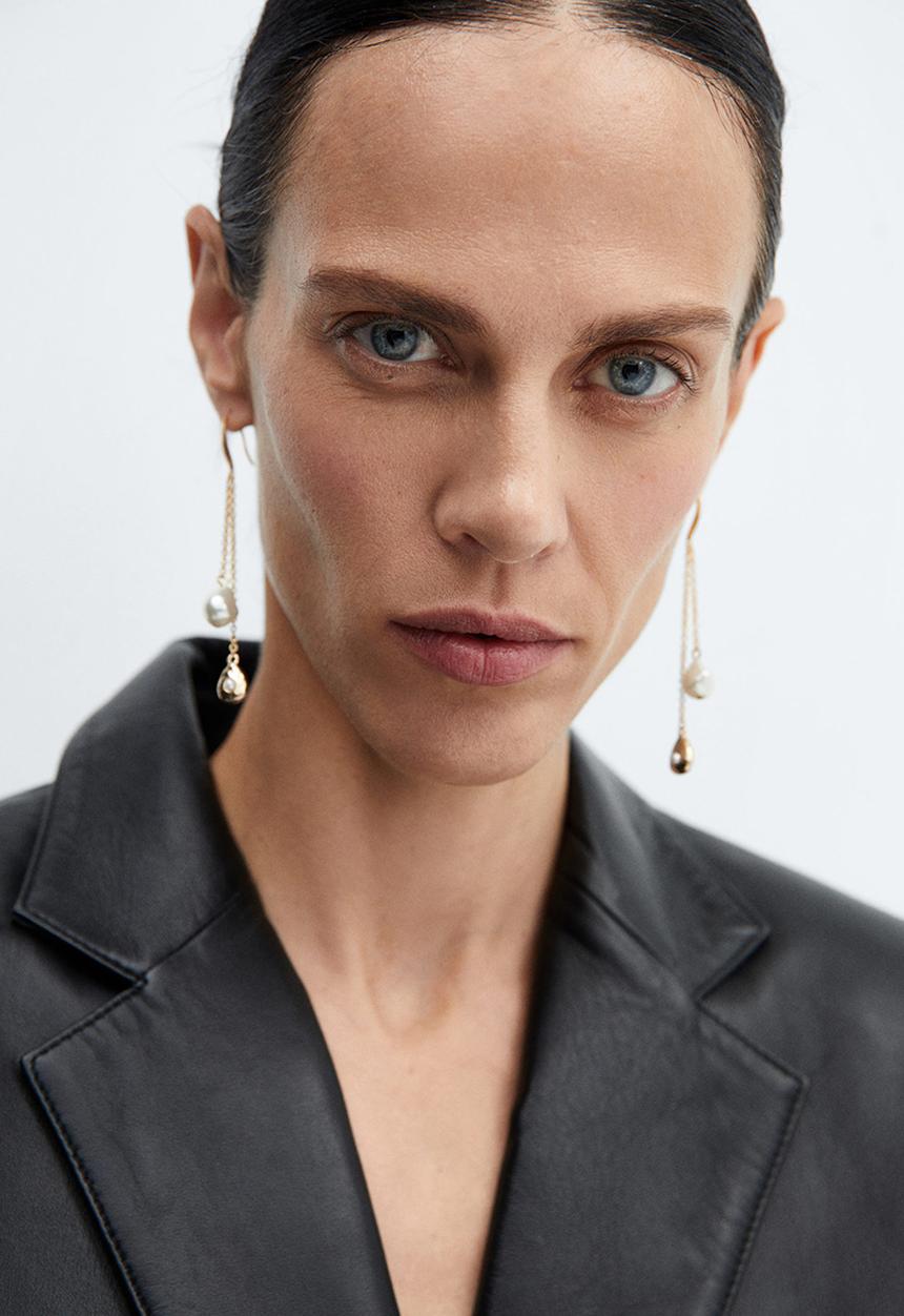 MANGO - Earrings ginebra - gold