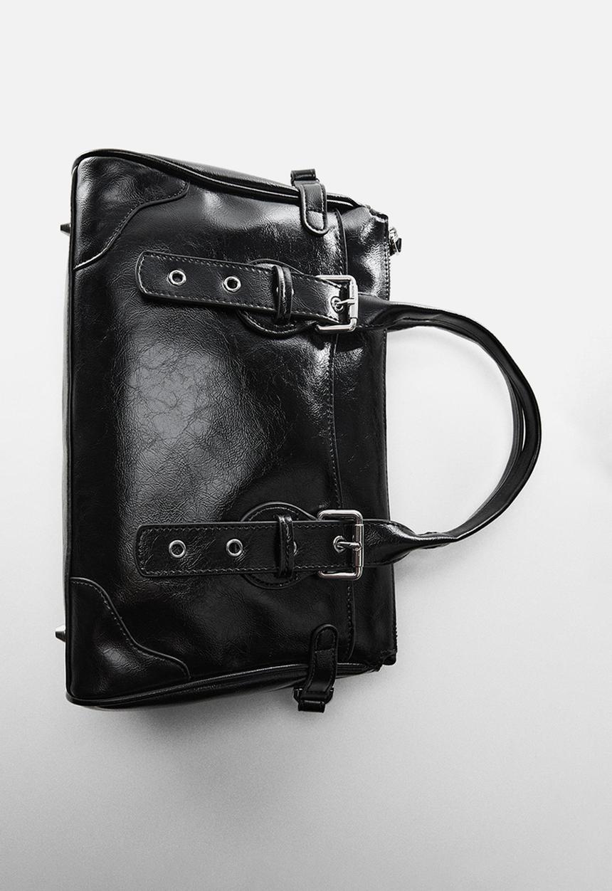 MANGO - Bag saoko-99 - black