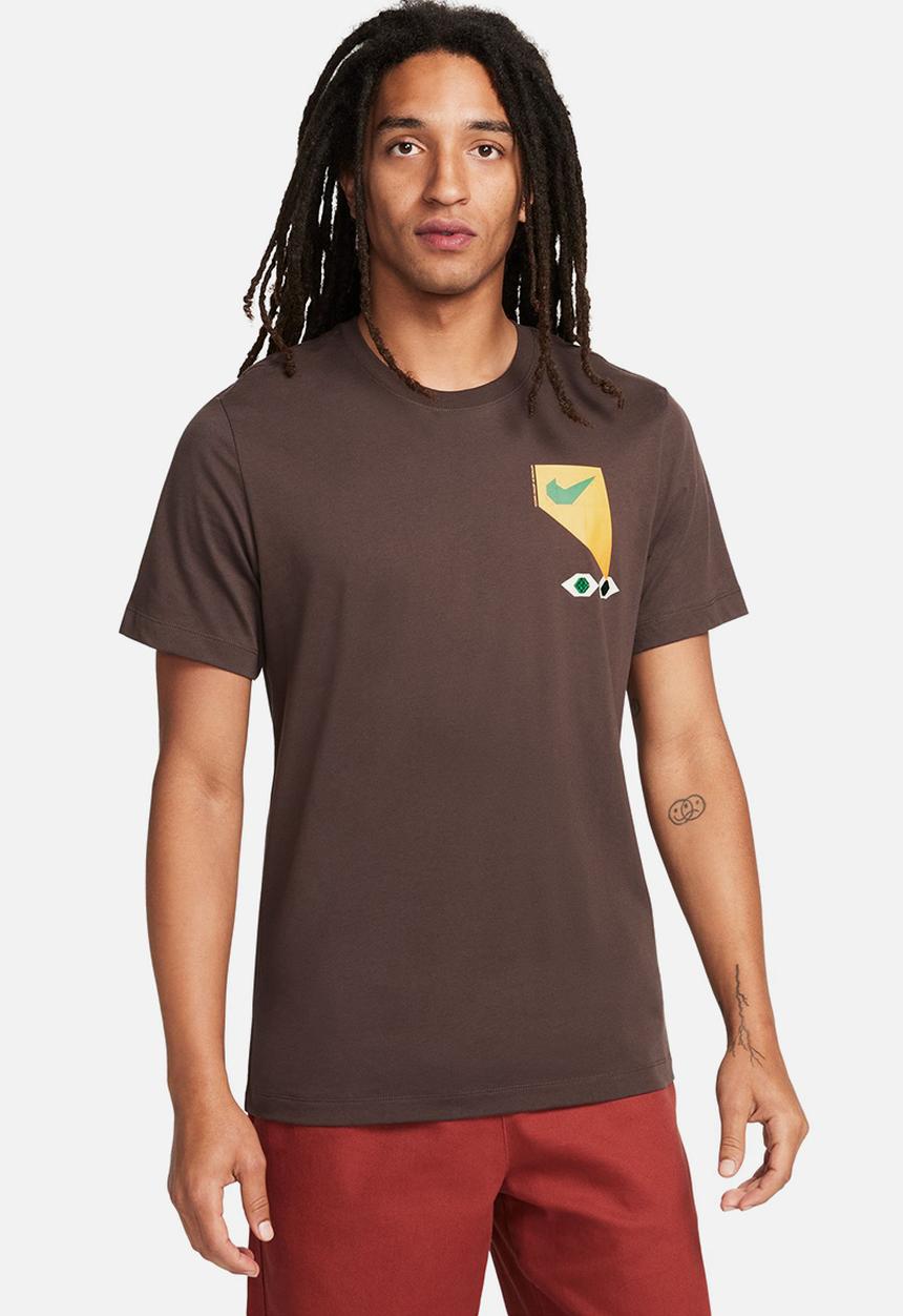 Nike - M nsw tee oc pack 3v2 - baroque brown