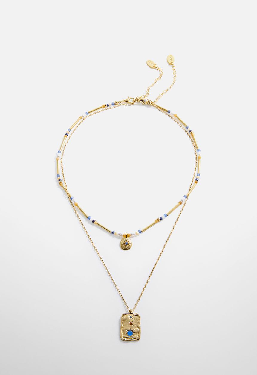 MANGO - Necklace bernie - gold