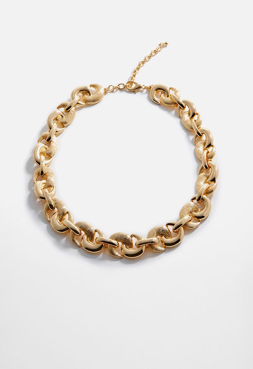 MANGO - Necklace carol - gold