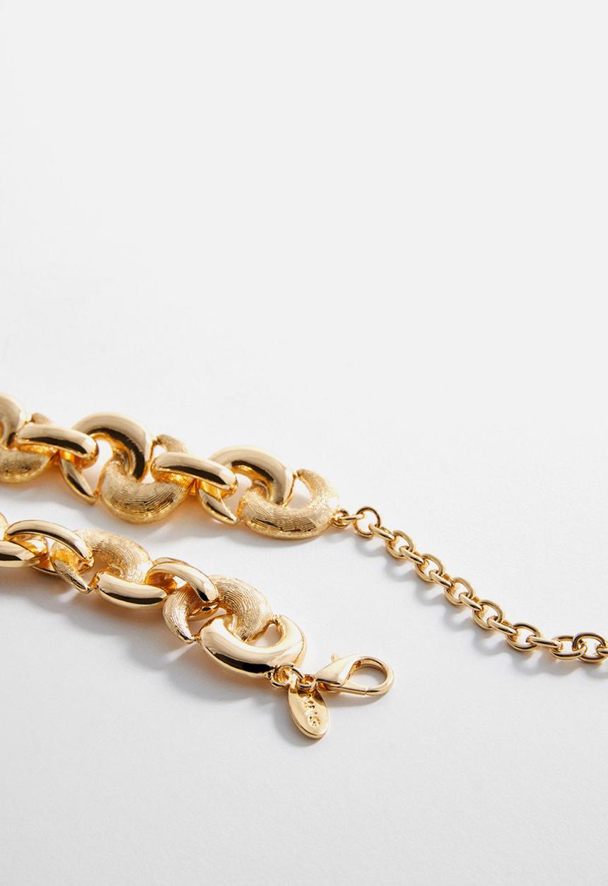MANGO - Necklace carol - gold
