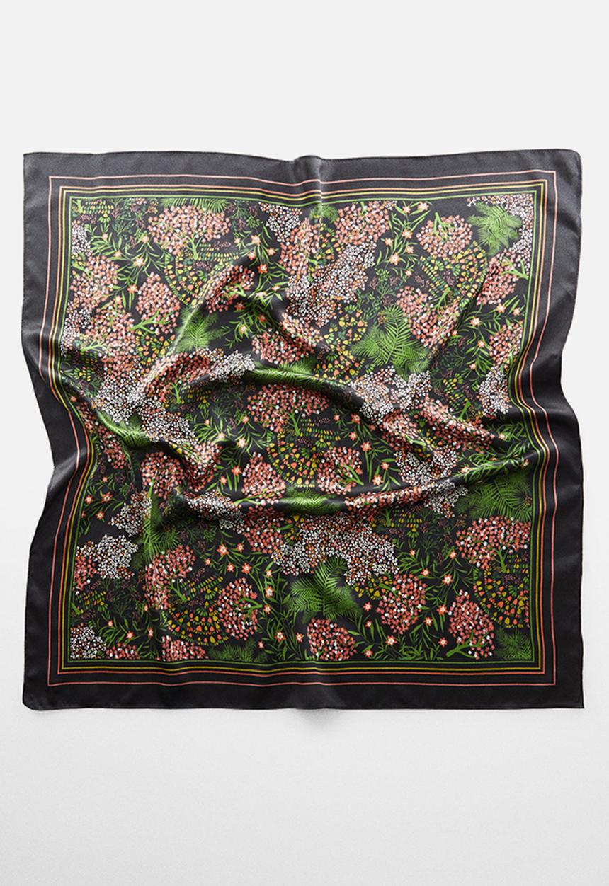 MANGO - Neck scarf clement-black