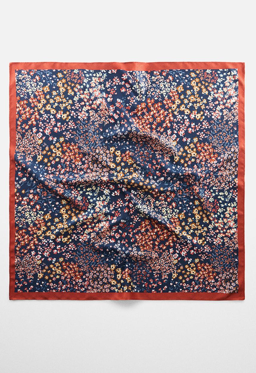MANGO - Neck scarf sabela - navy