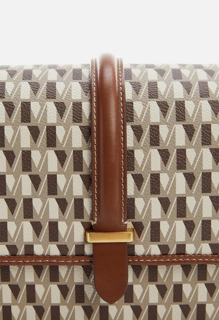 MANGO - Bag ivan - medium brown