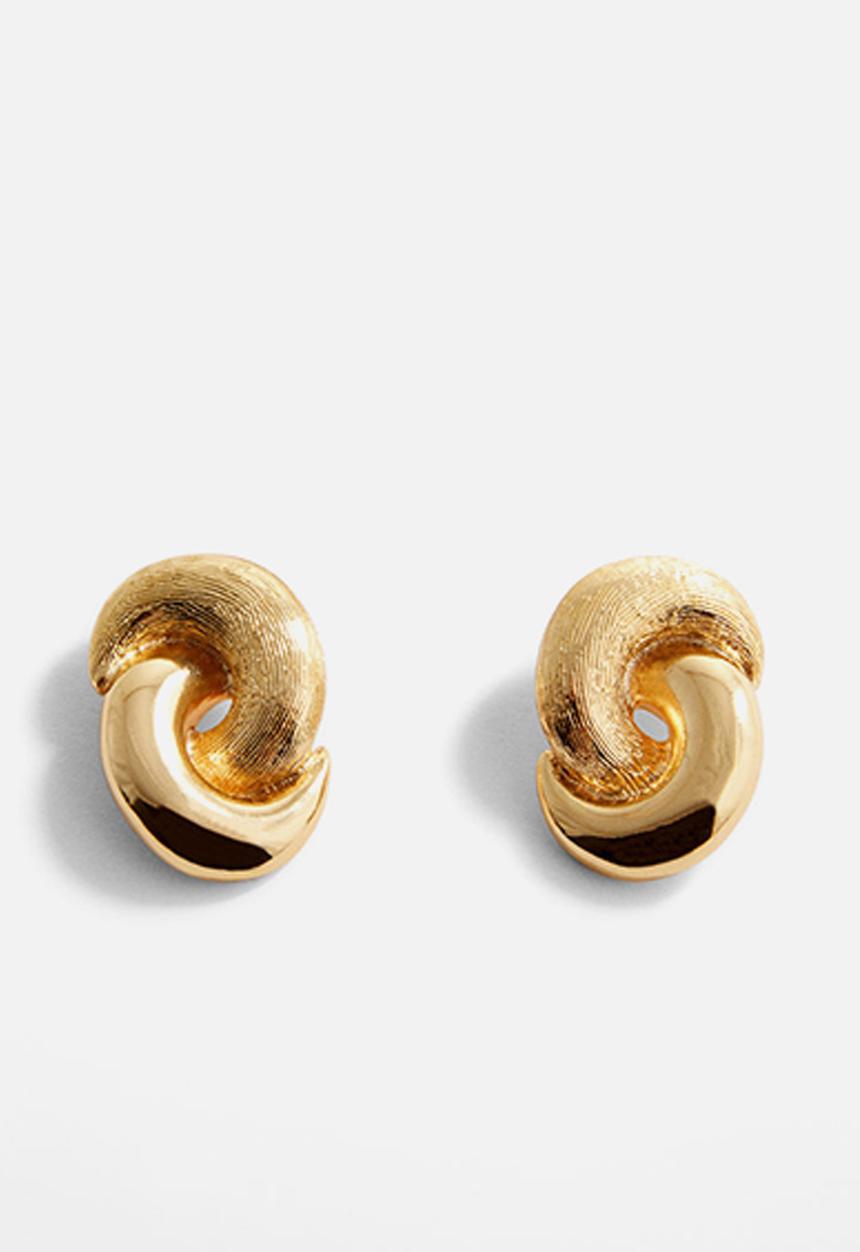MANGO - Earrings carlota - gold
