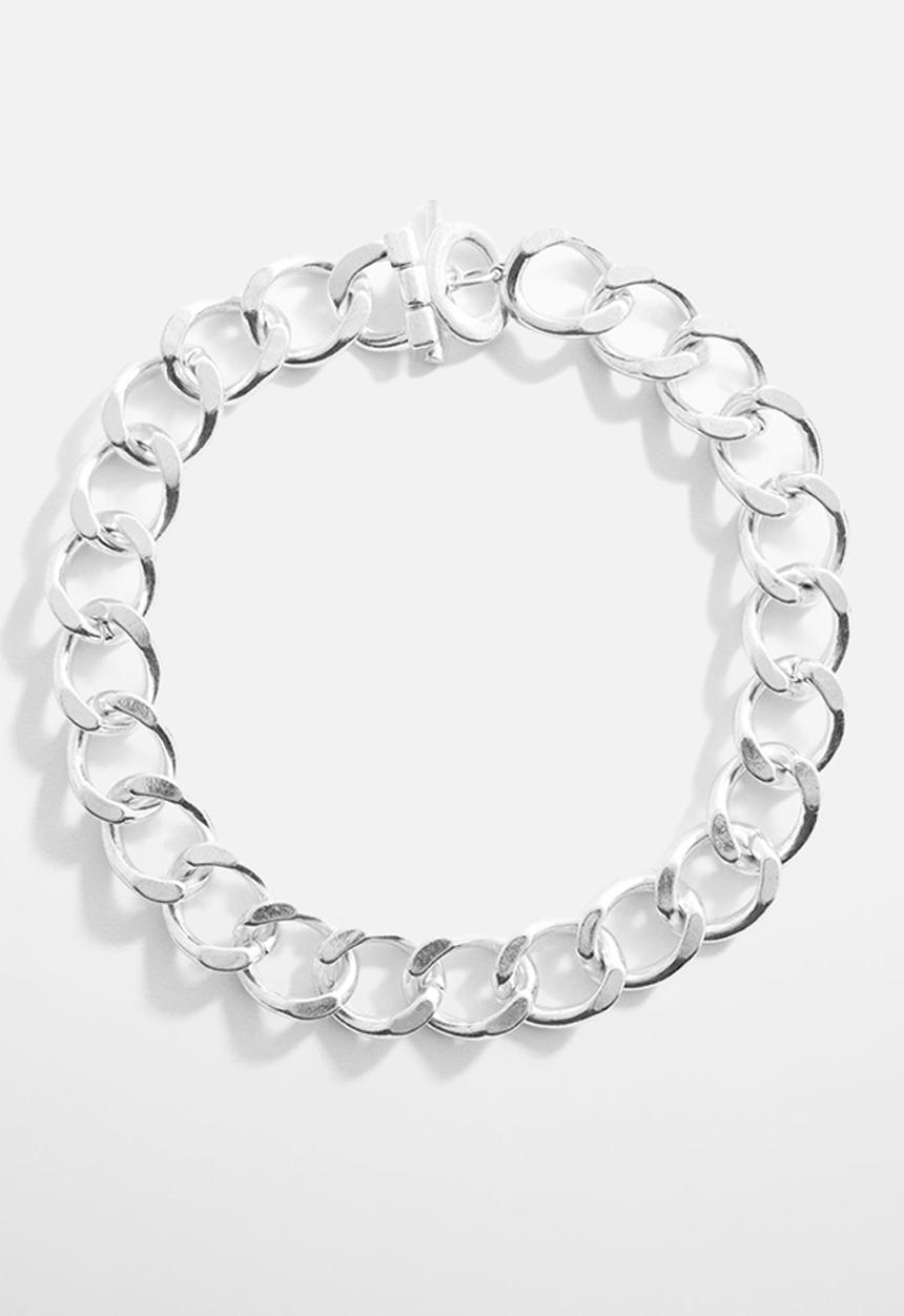 MANGO - Necklace vivian-p l - silver