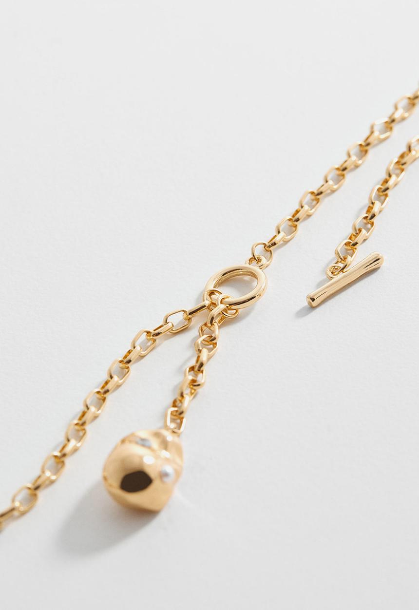 MANGO - Necklace georgia-or - gold