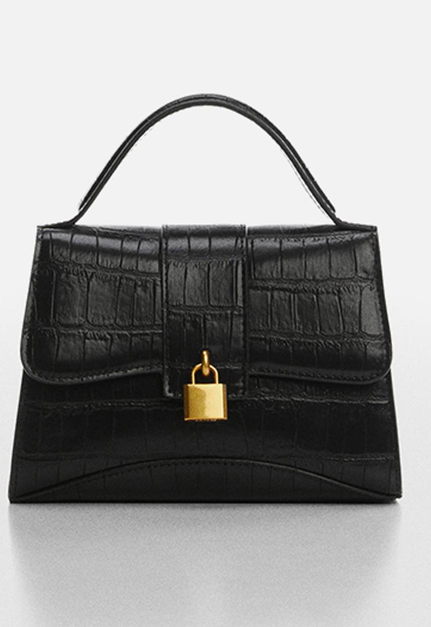 MANGO - Bag victoria - black