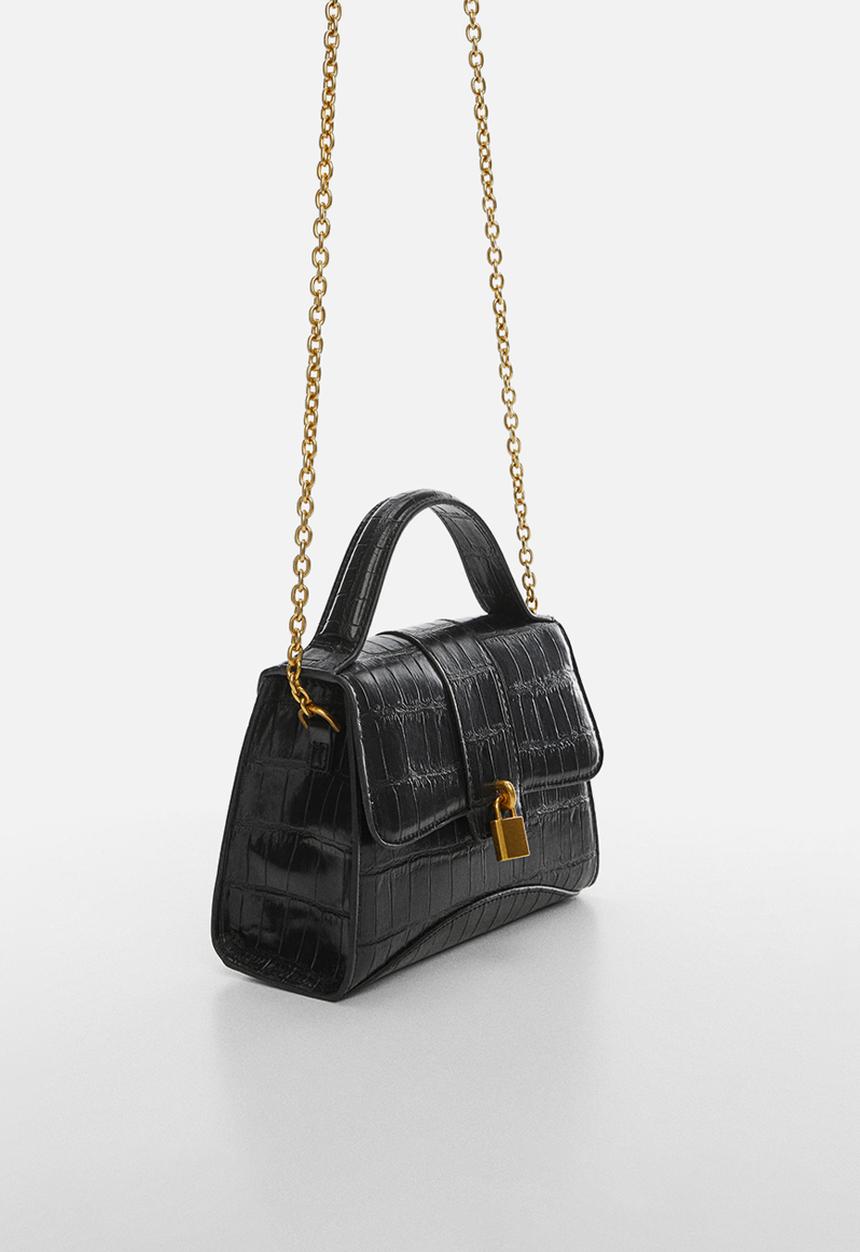 MANGO - Bag victoria - black