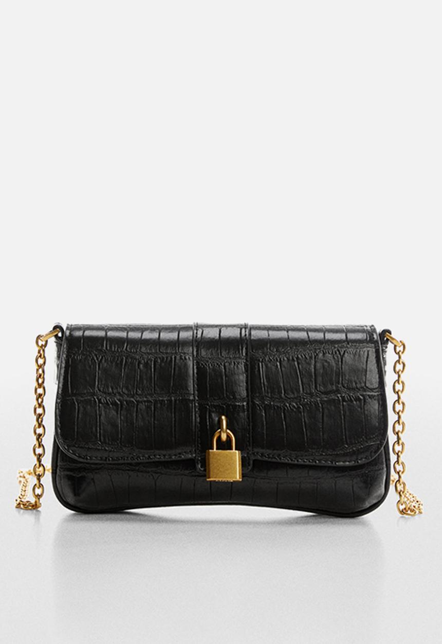 MANGO - Bag victoria - black
