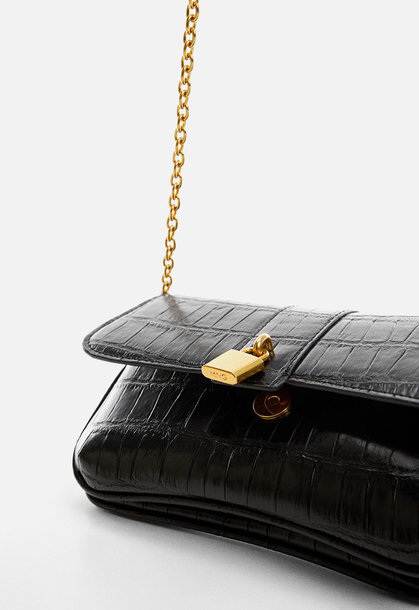 MANGO - Bag victoria - black