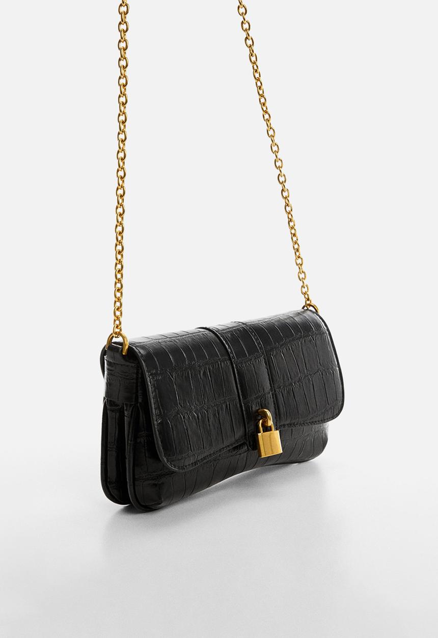 MANGO - Bag victoria - black