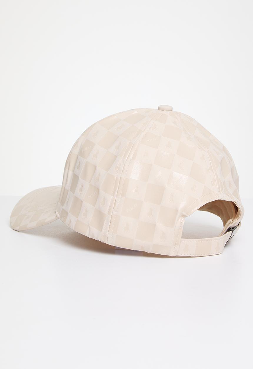 POLO - 5 Panel block monogram peak - off white