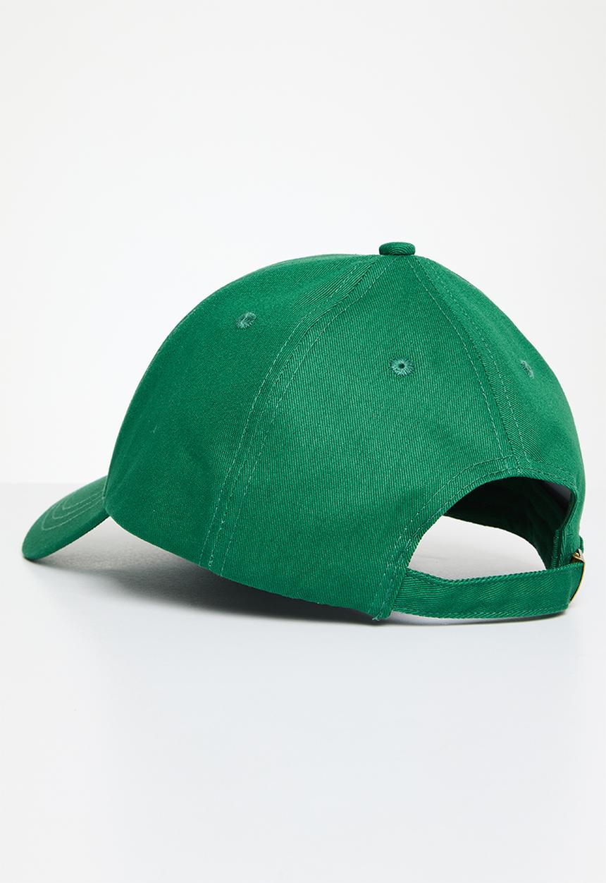 POLO - 6 Panel classic peak - green