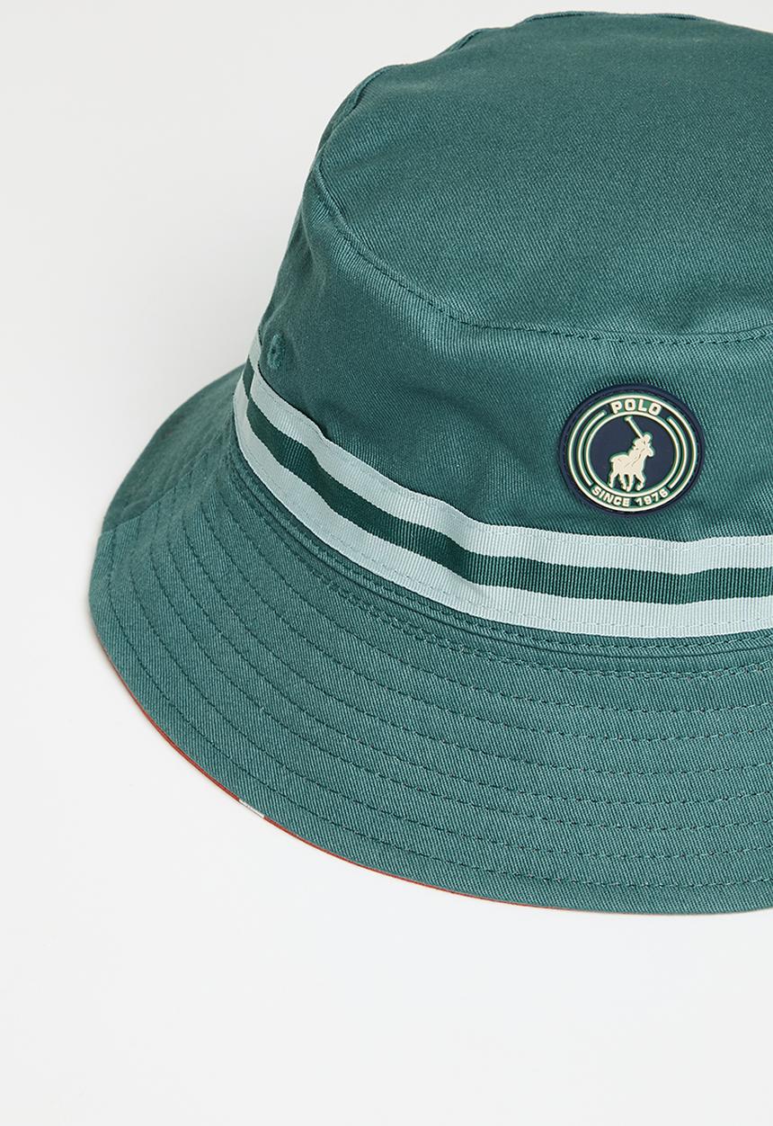 POLO - Monogram reversible bucket - orange