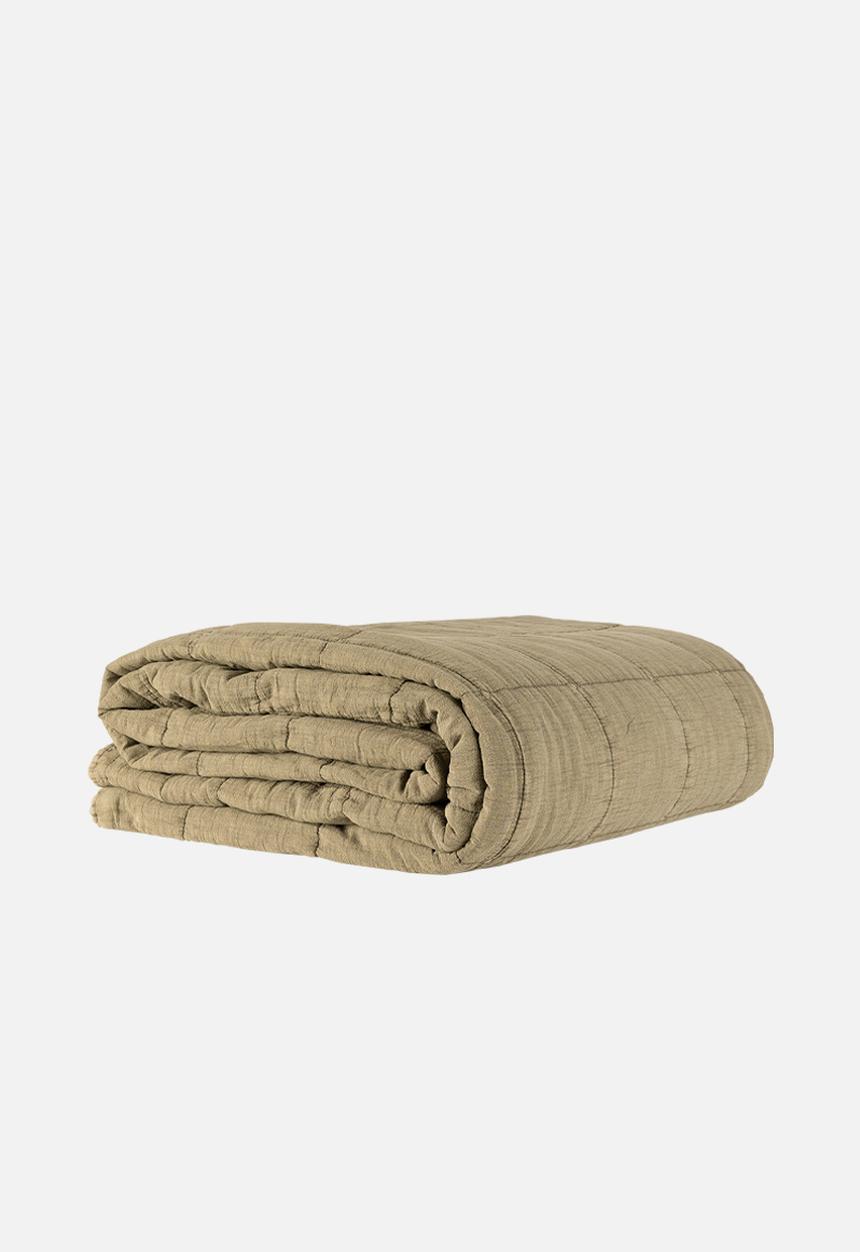 Hertex Haus - Square Dance Quilt Bed Throw - Woodland