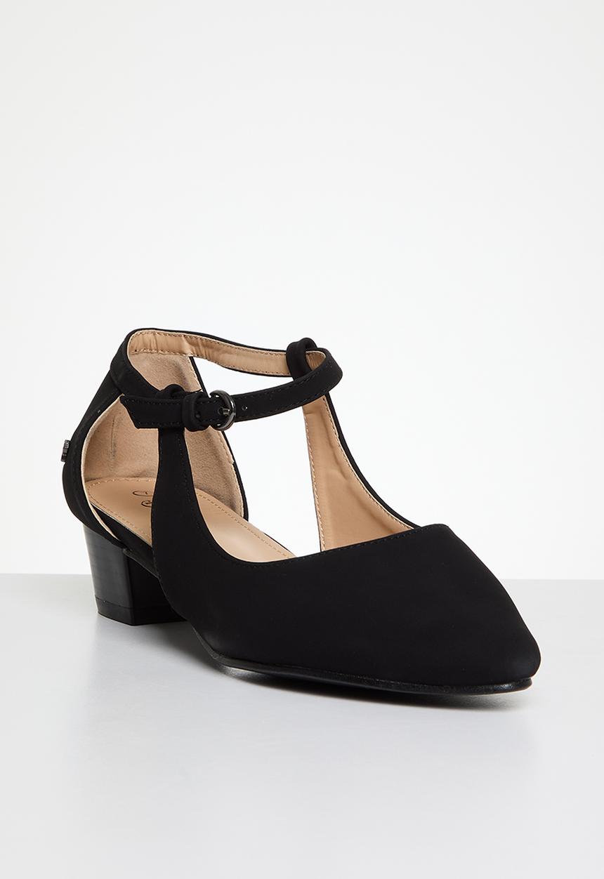 Butterfly Feet - Sling 5 block heel - black