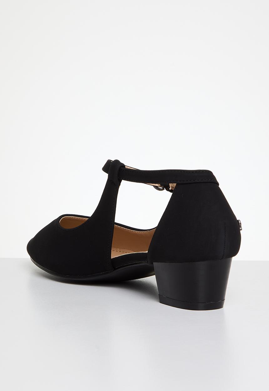 Butterfly Feet - Sling 5 block heel - black