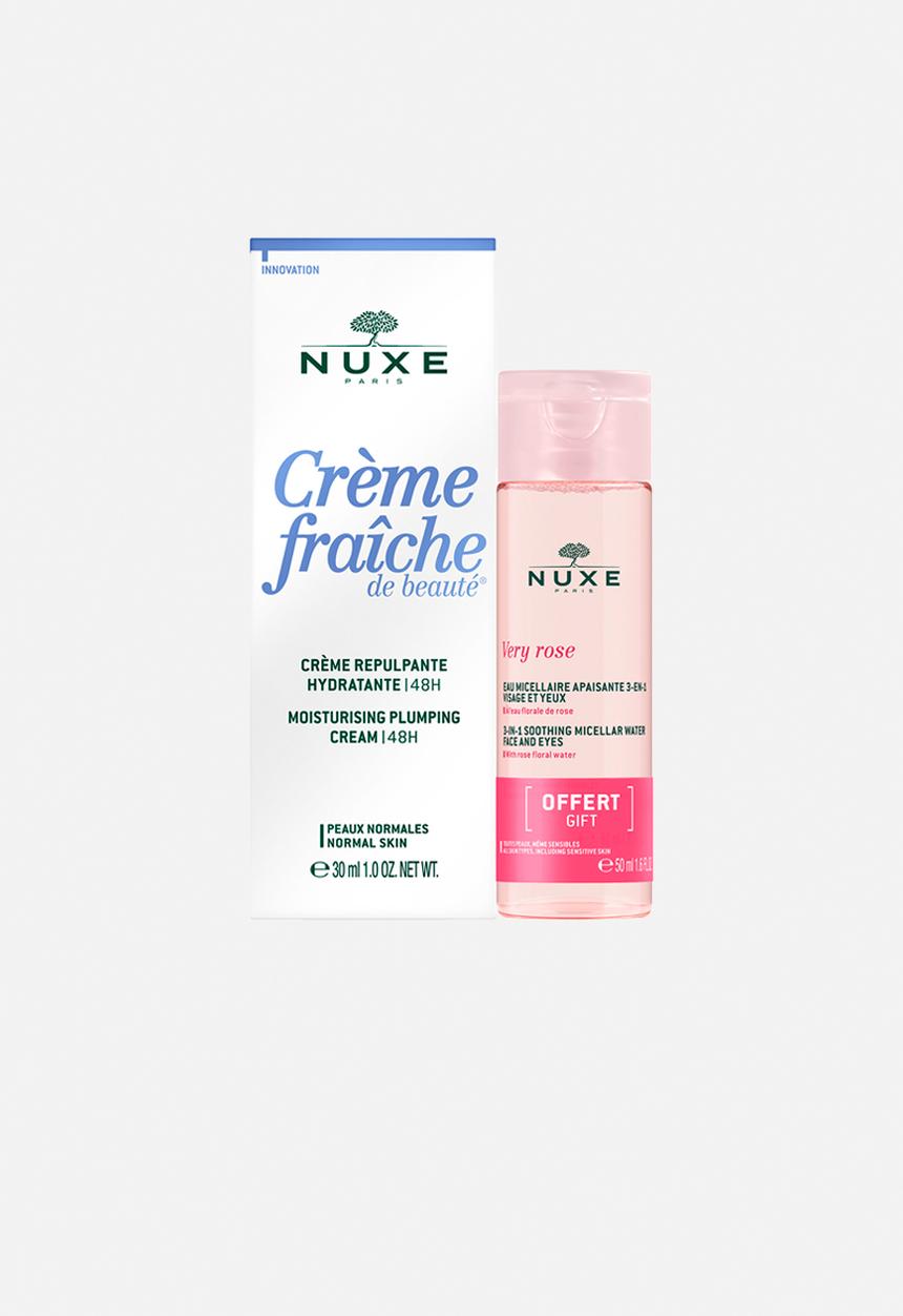NUXE - Crème Fraiche Plumping Cream + Very Rose Micellar Water