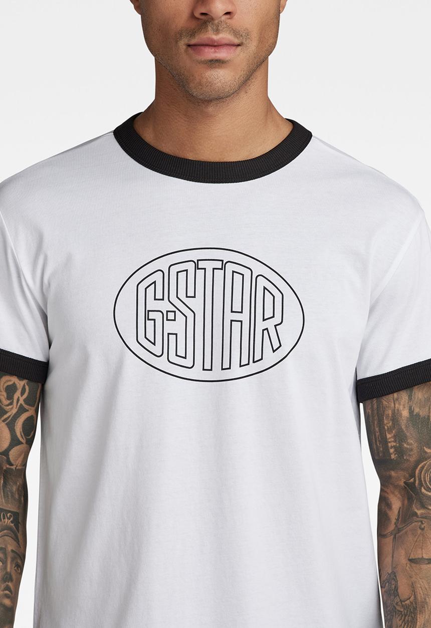 G-STAR - Lash gr ringer r t Compact jersey o - white