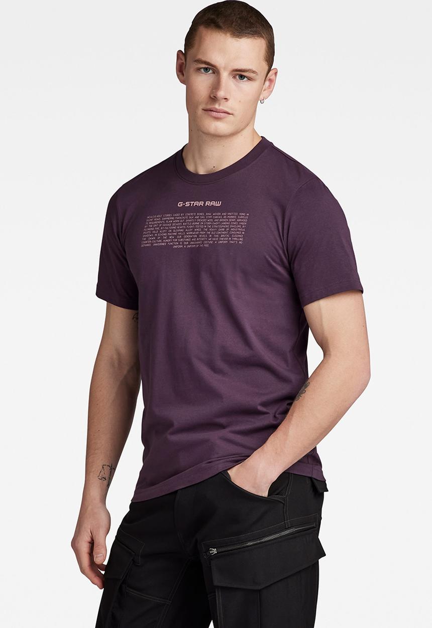G-STAR - Poem slim r t Compact jersey o - lt maze