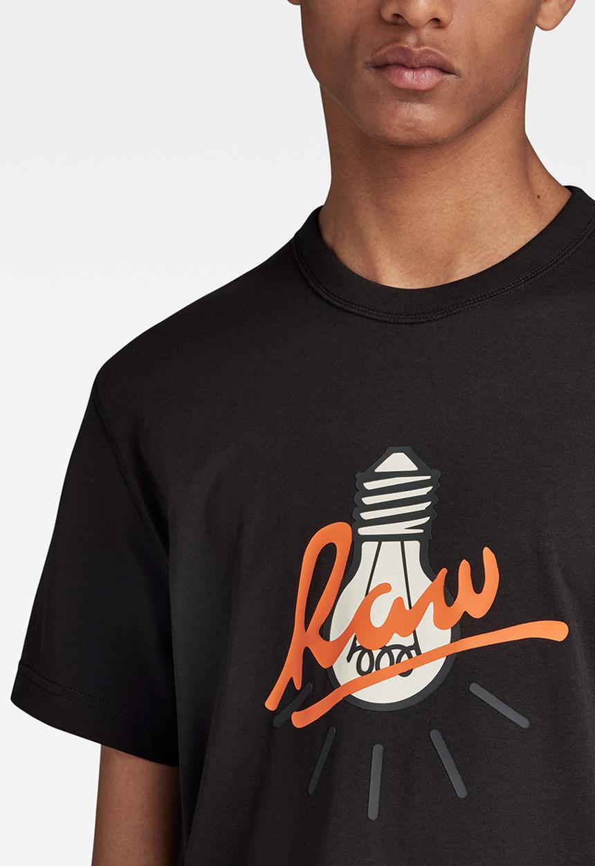 G-STAR - Light bulb r t Compact jersey o - dk black