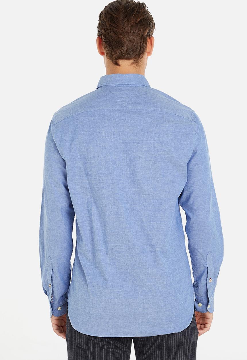 Tommy Hilfiger - 1985 Flex oxford rf shirt - blue