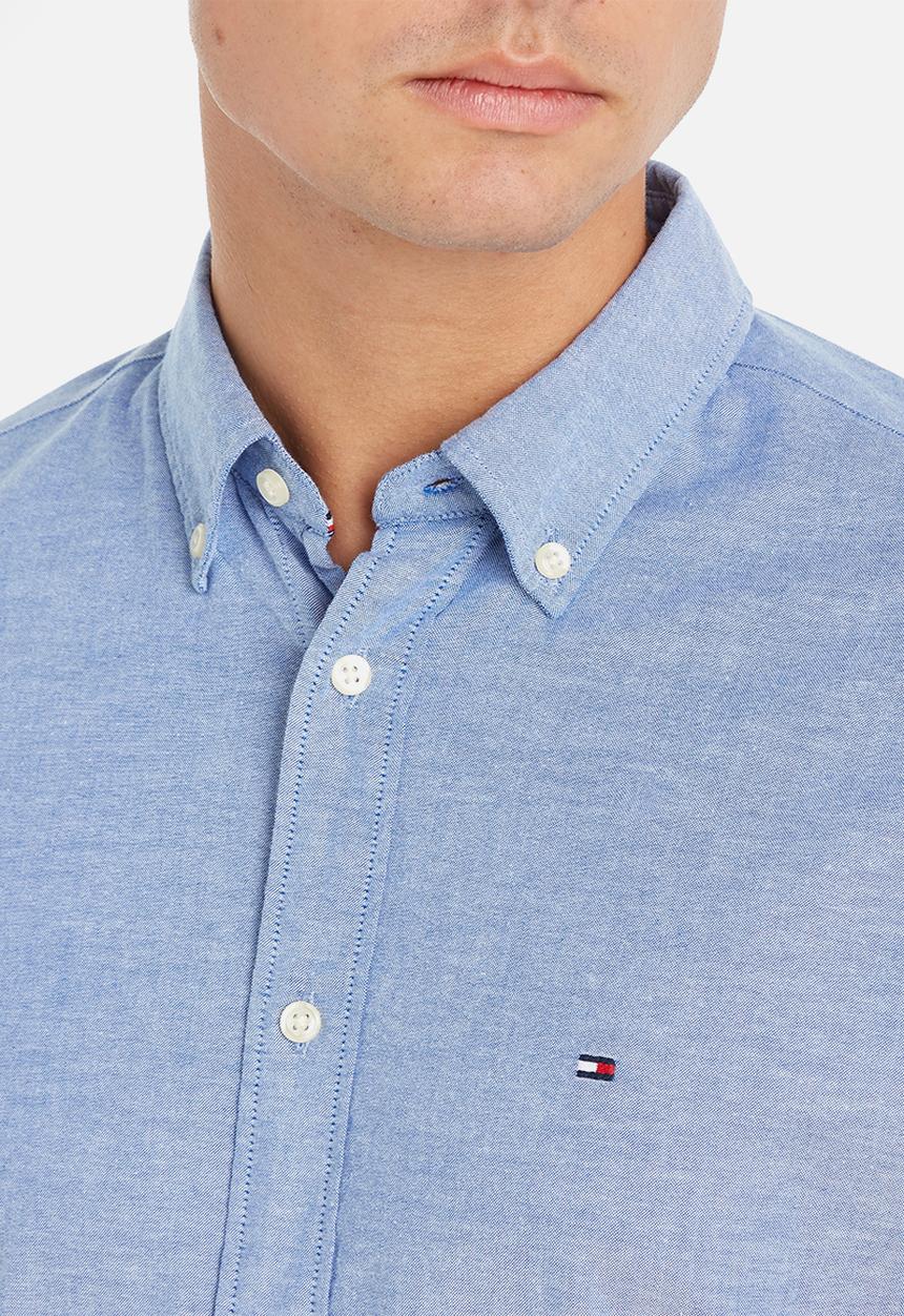 Tommy Hilfiger - 1985 Flex oxford rf shirt - blue